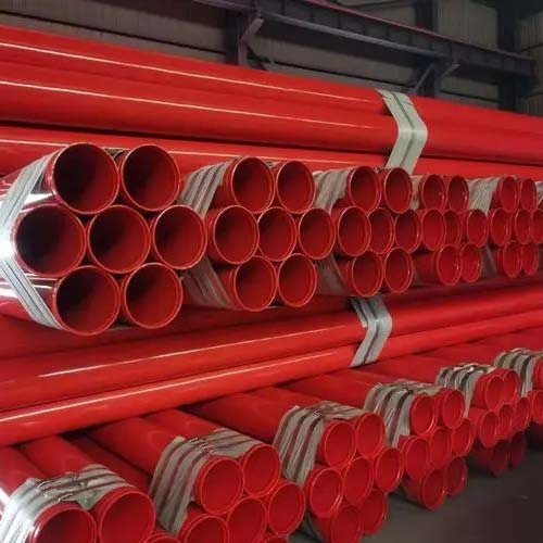 金昌涂塑钢管的摩擦阻力比较小的原因